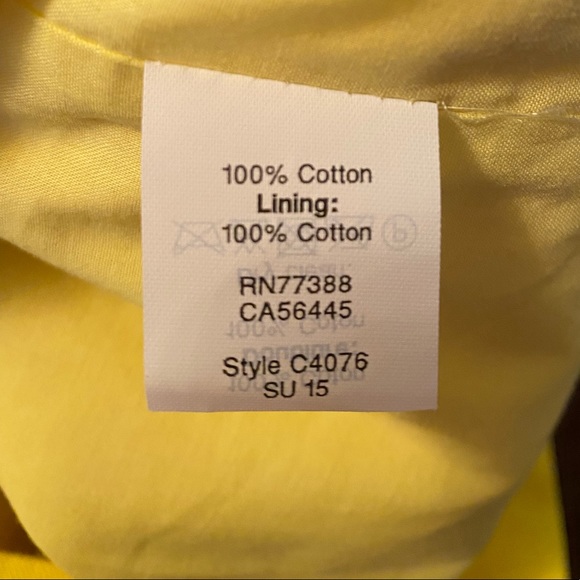 NWT J. Crew Factory Yellow Sheath Dress 2 - Picture 5 of 5